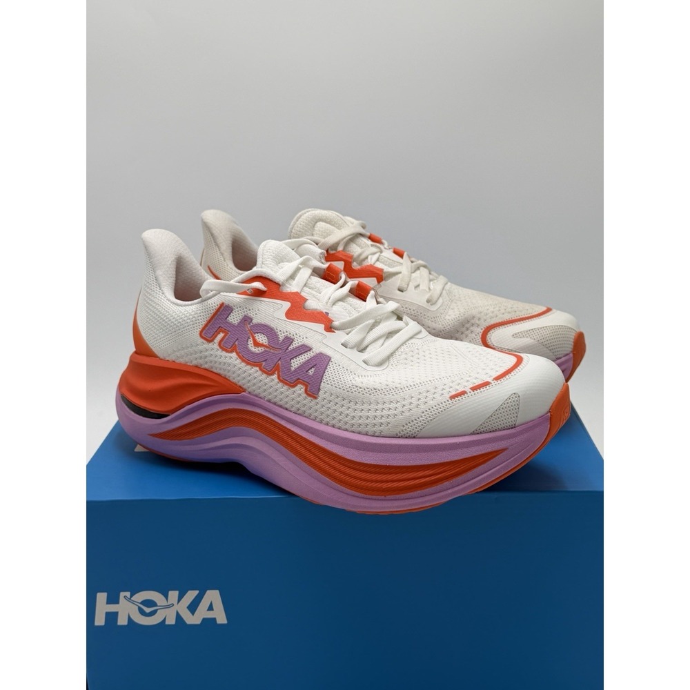 HOKA Womens Skyward X Size 7.5 Mesh Running Shoes 1147812 / FLP - Picture 3 of 12